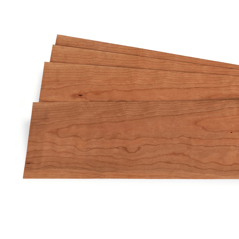 Wood Veneer Pack - 4-1/2" to 7-1/2" W - 3 Square Feet - Species:Cherry